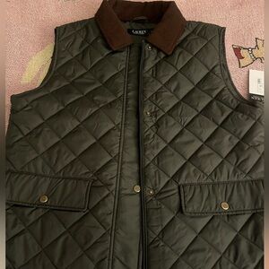 Lauren Ralph Lauren•Quilted Vest•Size L new with tags